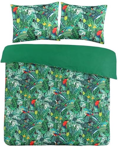 Papillon Beo - Dekbedovertrek - Lits-Jumeaux - 240x200/220 cm + 2 kussenslopen 60x70 cm - Navy