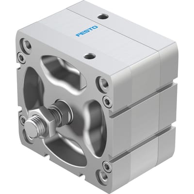 Festo Compacte Cilinder 100mm Boring 10mm Slag ISO 21287 Dubbelwerkend - 536374 - P2BQ4