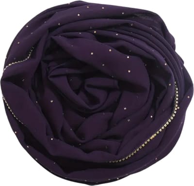 Bovista Hoofddoek - Hijab - Dames - Abaya - Sjaal - Islamitische Kleding - Moslim Kleding - Alhamdulillah - Paars