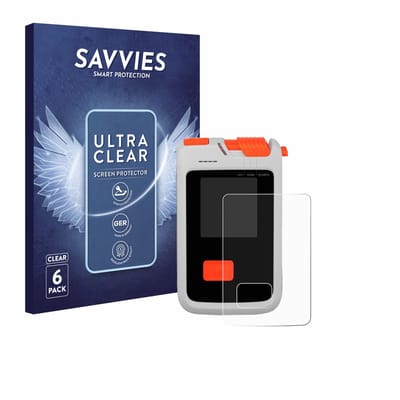 Savvies - Screenprotector voor Mammut Barryvox Barryvox 2 - Folie Beschermfolie transparant 6 Stuks