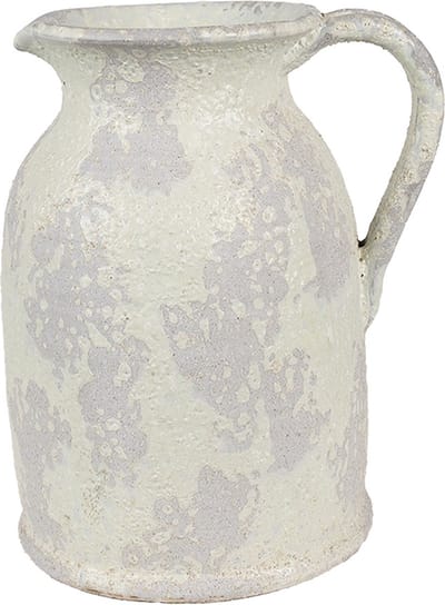 Clayre & Eef Decoratie Kan 20x16x24 cm Beige Terracotta