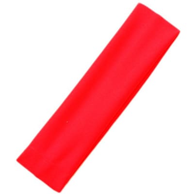 Bandeaux Larges Floraux Pot Pois Nœud Bandeaux Élastiques Coton Stretch Turban Headwrap Yoga Sport Course à Pied Bandage Foulard Doux Size fits all red