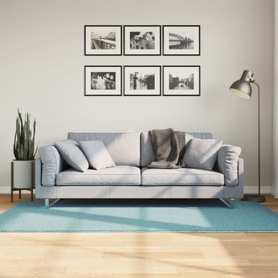 vidaXL Vloerkleed OVIEDO laagpolig 100x200 cm groen