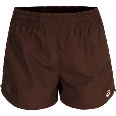 ASICS Nagino 4in Run Hardloopshorts Dames-bruin