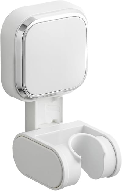 Handdoekhouder voor Douche met Zuignap, Verstelbare Beugel voor Handdouche, Makkelijk te Installeren en Sterk Bevestigd