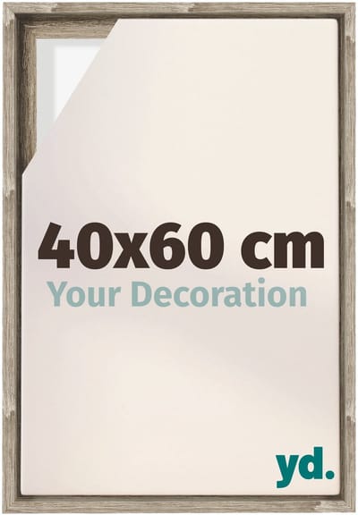 Your Decoration - Baklijst 40x60 cm - Sonoma Eiken - Baklijst voor Canvas - MDF - Lyon