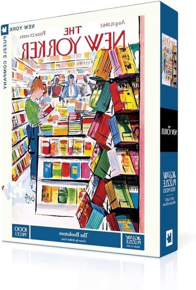 Legpuzzel 1000 stukjes - Stadspuzzel Boekhandel - Ontspannen Vrije Tijd - Origineel Ontwerp - 1000 stukjes - Veelkleurig