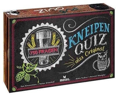 Kneipenquiz – Het Originele Pub Quiz Spel met 750 Vragen
