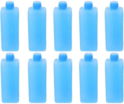 Herbruikbare Koelblokken - IJs Packs - Voedsel Koelen - Voor Luchtkoelers - 10 Stuks - Blauw