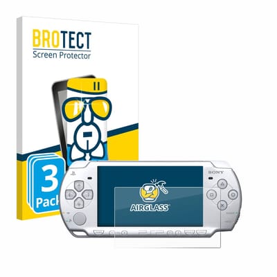 Screenprotector 3 Stuks voor Sony PSP 2004 Beschermglas transparant