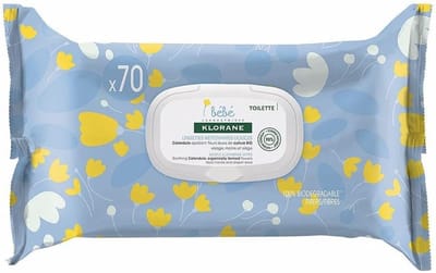 Zachte reinigingsdoekjes voor baby's - 70 stuks