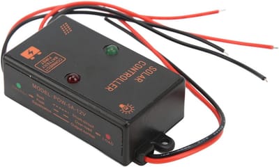 Solar Laadregelaar - PWM Controller - Energie Systeem - Automatische Spanning - 5A - Zwart