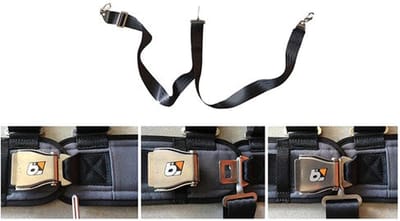 Blokart Disabled Harness - Complete XAC0103-17 Zwart
