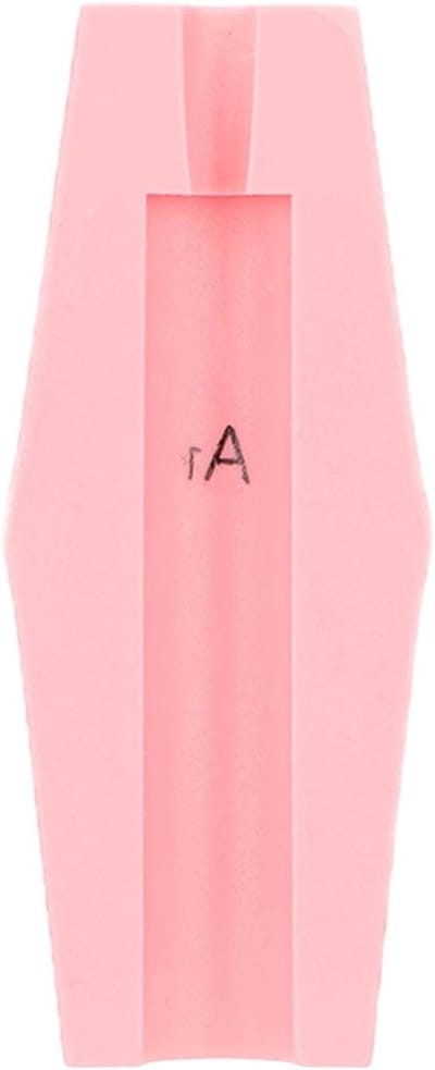 Multifunctionele 4-in-1 Puntenslijper voor Make-up - Draagbare Slijper voor Oogpotlood, Lippenpotlood en Wenkbrauwpotlood (Roze)