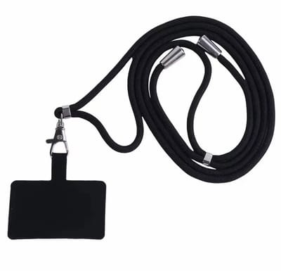 Actie4you® - Verstelbare Telefoon Ketting - Koord voor Telefoon - Universele Telefoonkoord – Zwart