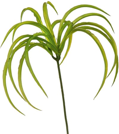 Deco Grass bush/hanging green - kunstbloem 30 cm