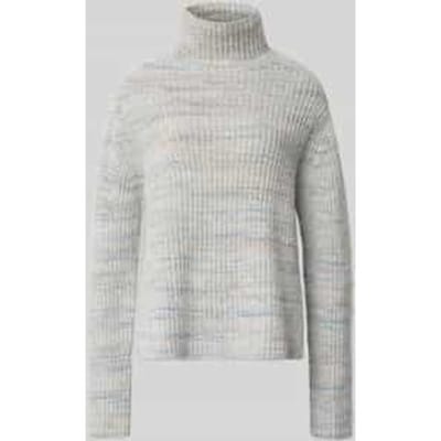 Gebreide pullover met opstaande kraag, model 'VARISA'