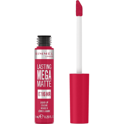 Blijvende Mega Matte Vloeibare Lippenkleur #910-fuchsia Flush 7,4 ml