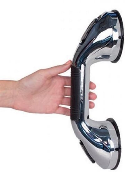 Badkamer handgreep met zuignap - Veilig met grip - 1st