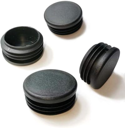 20 stuks 1 1/2 Inch Ronde Plastic Plug, Pijp Tubing End Cap, Glide Insert Meubels Afwerking Plug voor Ronde Metalen Buis