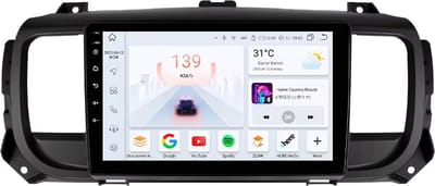 Autoradio met bluetooth - Carplay - Voor Peugeot Expert 3, Citroën Jumpy 3 & SpaceTourer (2016-2021) - Geschikt voor Apple en Android - Stereo - Navigatie - Navigatiesysteem auto - 4GB 32GB