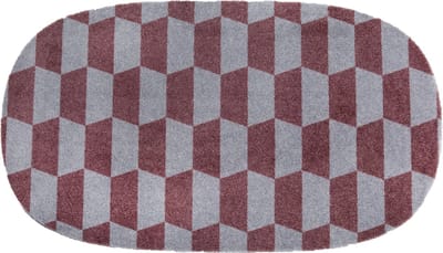 MD Entree - Design mat - Universal - Oval Hexagon - Vloerkleed - Antislip - Machine wasbaar - 67 x 120 cm