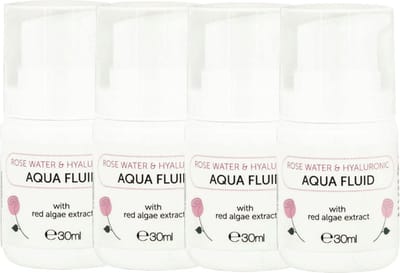 Zoya Goes Pretty - Rose Water & Hyaluronic Aqua Fluid - 4 pak
