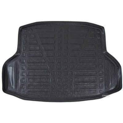 Tapis De Coffre - SCOUTT - Honda Civic 2016-2021 - 100% Imperméable - Antidérapant - Écologique noir