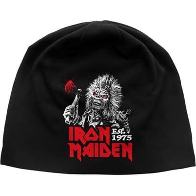 Iron Maiden Run For Your Lives Unisex Beanie - zwart - Standard