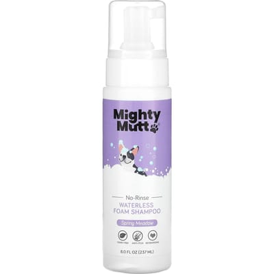 Waterloze Schuimshampoo, Honden, Lenteweide, 237Ml(8 fl oz) gray