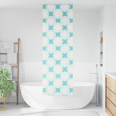 vidaXL - Doucherolgordijn - 60x240 - cm - stofbreedte - 56 - cm
