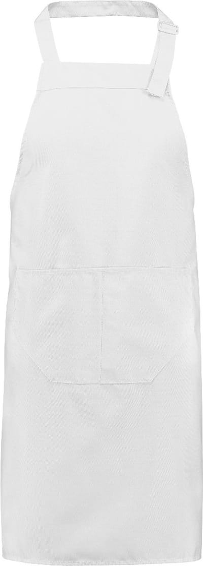 Benza Schort Keukenschort Neutraal, Blanco - Wit (70 x 85 cm) 10 stuks
