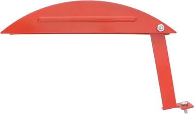 Vervangende zaagbladbeschermer - Stofkap zaagtafel - Veilig houtbewerken - Snelle montage - 368 cm - Oranje