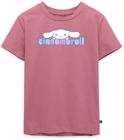 Cinnamoroll Gluurt Over De Letters Premium T Shirt Kinderen