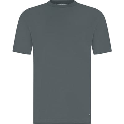 T-shirt Born With Appetite grijs katoen