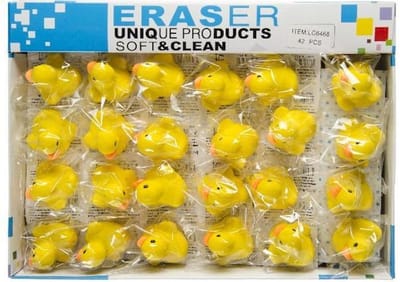 Gum Eend geel - set van 42 stuks - gummetjes eendjes - uitdeelcadeau traktatie kinderfeestje