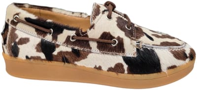 Dames Instappers & Ballerina's Piedi Nudi Porta H-fit Cow Mocassins Multi - Maat 38