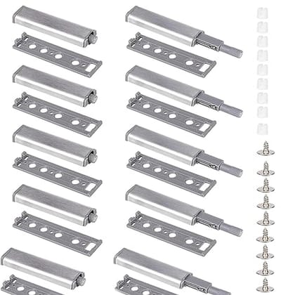 10 Stuks Drukdeuropeners - Push-to-Open Deuren met Softclose & Magnetische Sluiter