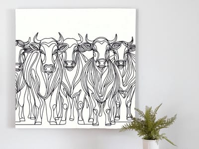 Kunstprint | Wanddecoratie | Forex | 80 × 80 cm