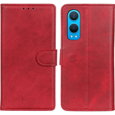 CaseBody OnePlus CE4 Lite Bookcase Hoesje Rood