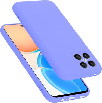 Cadorabo Hoesje geschikt voor Honor X8 in LIQUID LICHT PAARS - Beschermhoes gemaakt van flexibel TPU silicone Case Cover