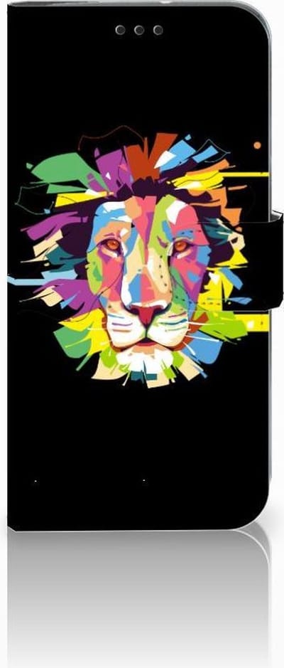 Motorola Moto G7 | G7 Plus Leuk Hoesje Lion Color
