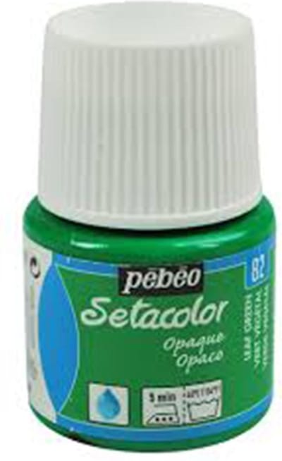 Pébéo Setacolor Groene Textielverf - 45ml textielverf voor donkere en lichte stoffen