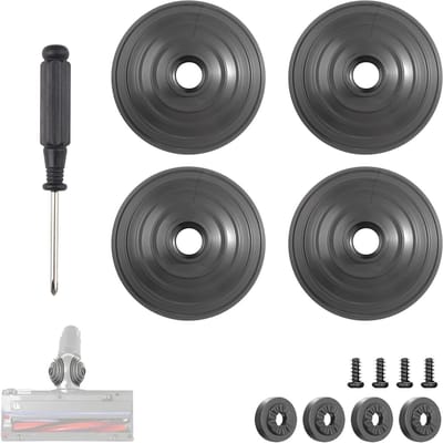 Bicycle Accessoires voor Dyson V6 V7 V8 V10 V12 DC58 DC59 DC62 DC74 - Hoge Druk Wasmachine en Vervangende Wielen voor Stofzuiger