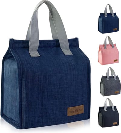 Geïsoleerde Lekvrije Lunchtas voor Volwassenen - Herbruikbare Koeltas voor Werk en Onderweg