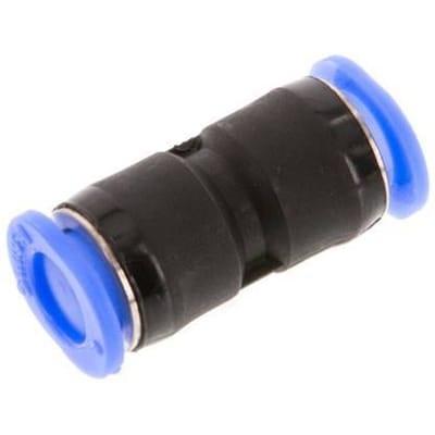 6mm PBT Insteekfitting Compact Ontwerp NBR [2 Stuks]