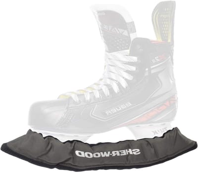 Schaatsbeschermers - Schaatskousen ijshockey - Scherpe ijzers beschermen - Versterkte looprails - Universele maat - Grijs