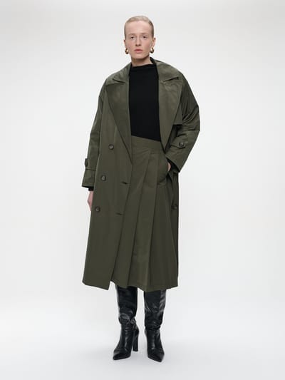Trench coat Zaccaria | Army - Army / XXS