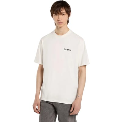 Dickies Burns T-shirt Met Korte Mouwen Wit S Man