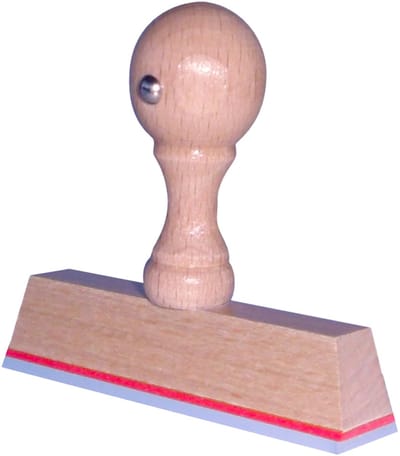 Handstempel 80x15 Mm - Stempels - Stempels volwassenen - Snelle Levering